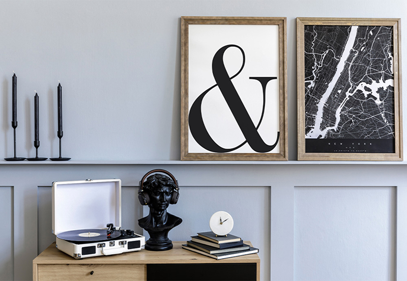 Настенный декор в дизайне интерьера