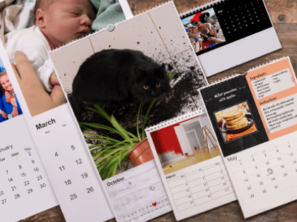 Шаблон календаря с фото малыша | ID99721
