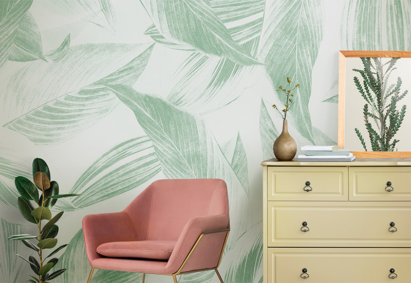 Текстурированные обои в дизайне интерьера