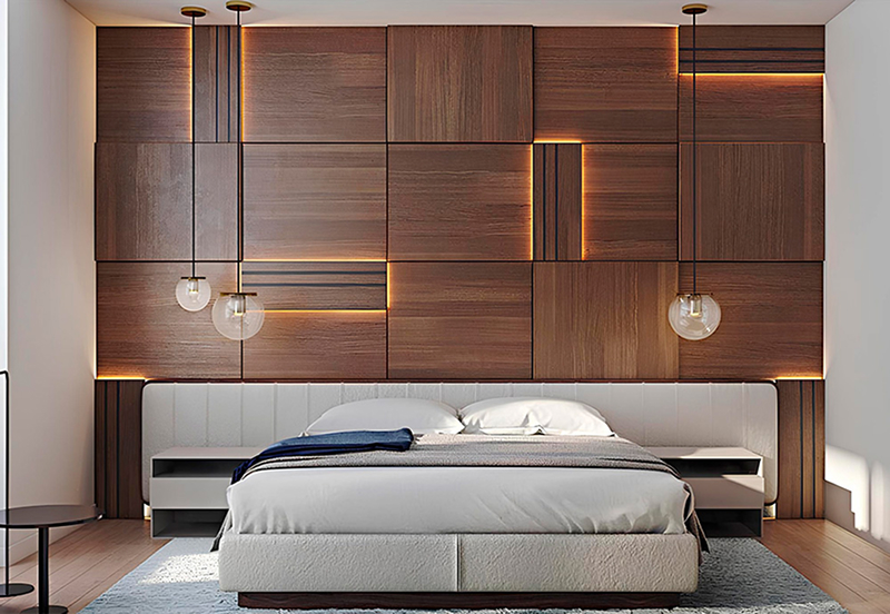 Настенные панели со светодиодной подсветкой в дизайне интерьера