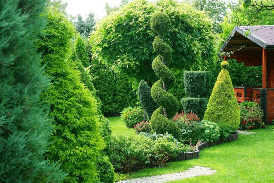 Дизайн сада и огорода своими руками в иллюстрациях и картинках