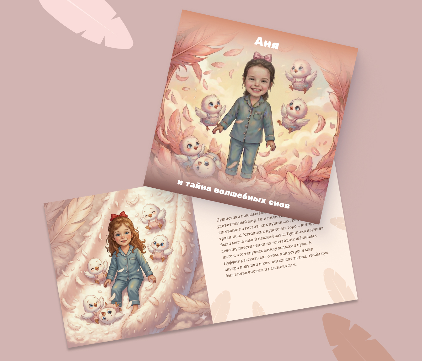 Пример персонализированной книги