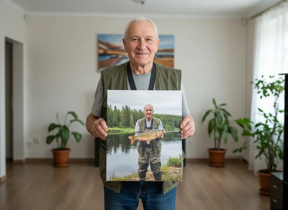 Подарок пожилому человеку: фотокнига с семейными воспоминаниями